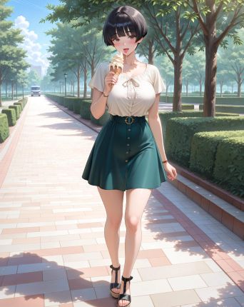 suit_love_今日のお題「アイス」_132909131_p2