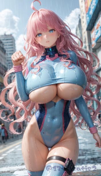 Satis_AI_緊急出動！スーパーおっぱいコンダクター ／ モモ_132492199_p0