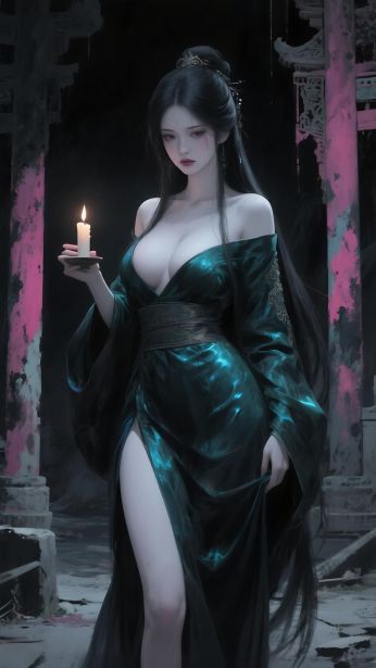 叫神词马良_阿飘·江清禾（灭世后）·64图_132301672_p2