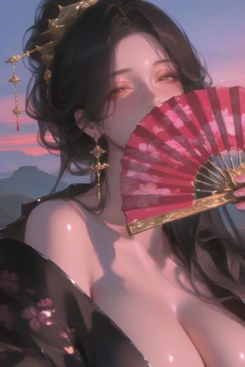 wind_提扇半遮面_132762857_p0