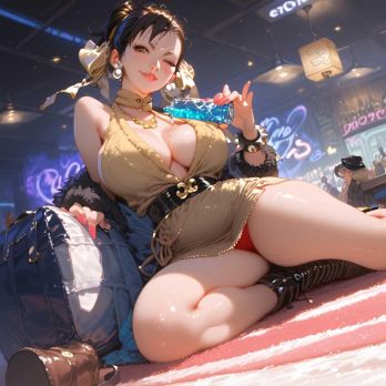 miaobie_Chunli's day2-bar／春麗の日-バー／春丽一天酒吧_132273399_p0