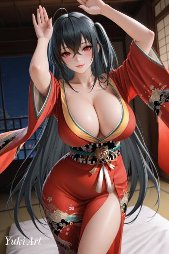 YukiArt_Taihou Cosplay 6 from AzurLane_133023268_p6