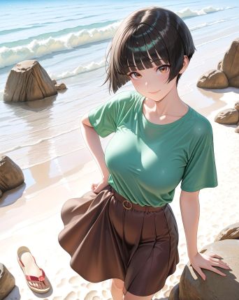suit_love_昨日のお題「ミントチョコレイトカラー」_133458105_p6