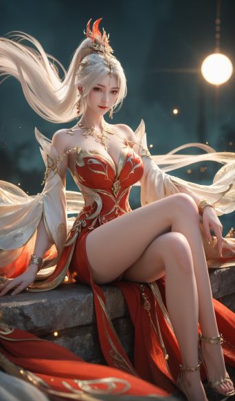 银梦遗河_国漫女神系列三——火灵儿_127330558_p6
