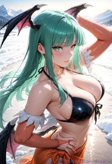 Desaria_Morrigan Aensland ｜ Darkstalkers_132748341_p0