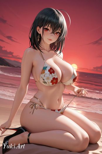 YukiArt_Taihou Bikini from AzurLane_133555281_p1